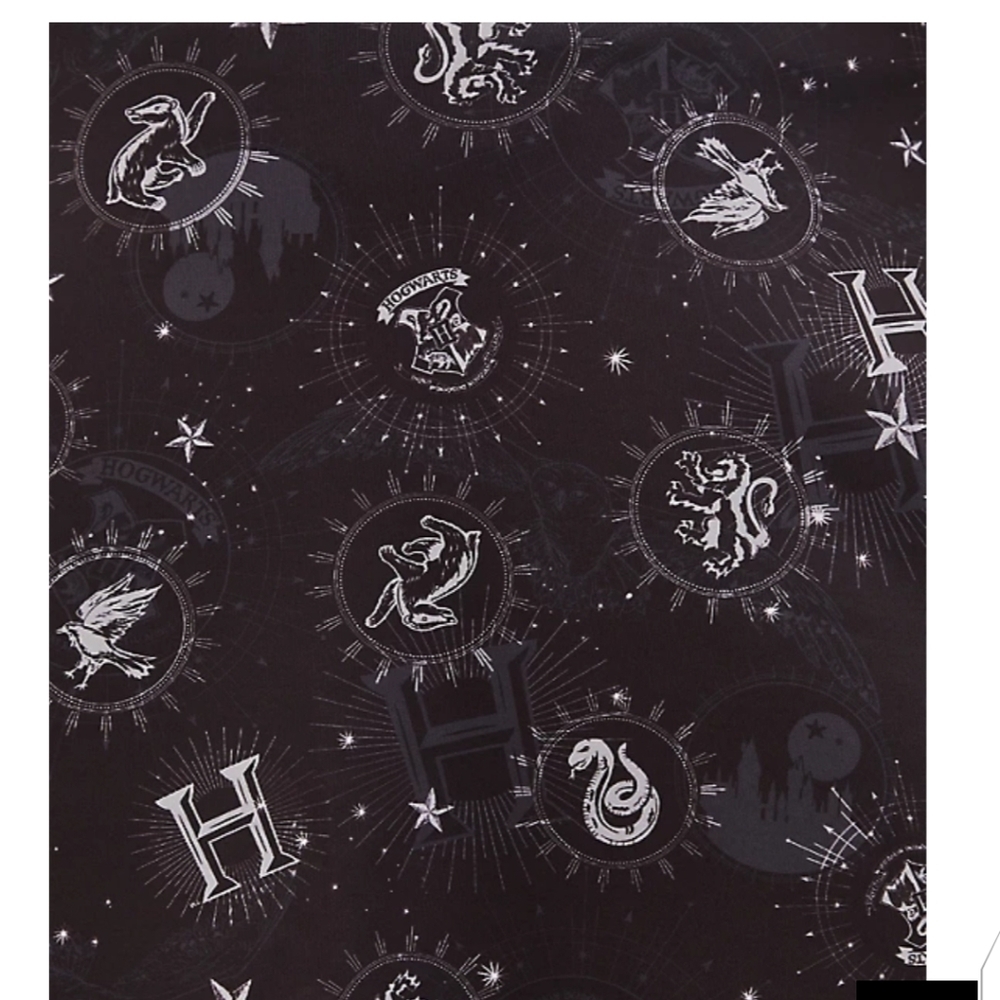 🆕HARRY POTTER HOGWARTS SCUBA KNIT SKATER SKIRT - Picture 6 of 7